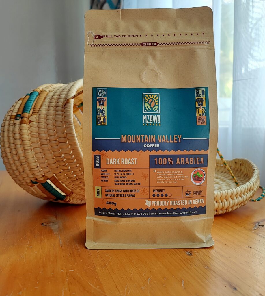 Mountain Valley Dark Roast — Whole Beans