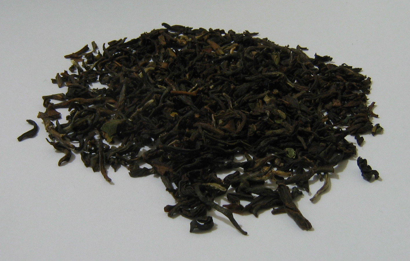 A pile of loose leaf tea